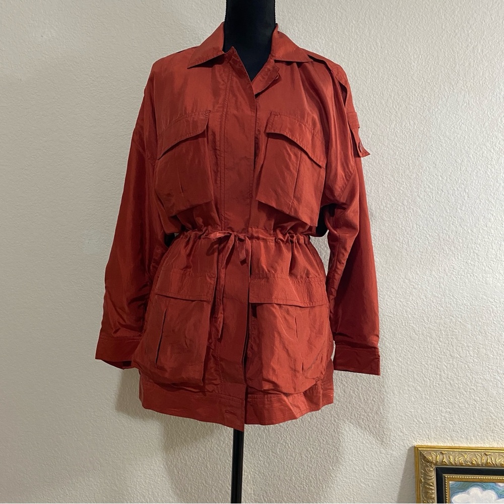 Foxrun 100% Silk Women's Rust Jacket